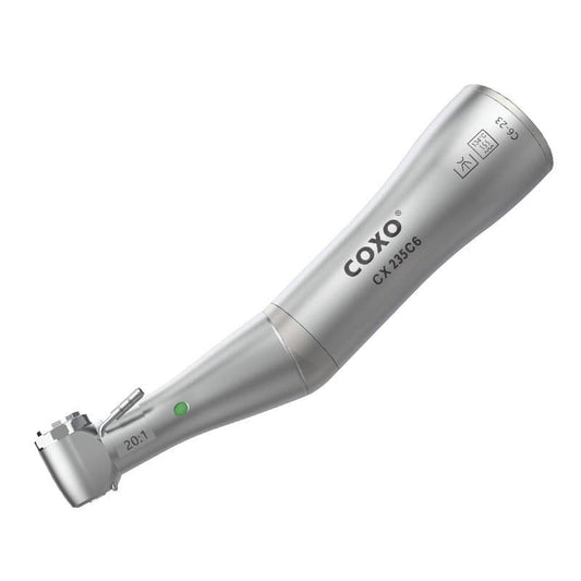 Coxo CX235 C6-23 Implant Handpiece | 20:1 Reduction High-Torque Contra Angle
