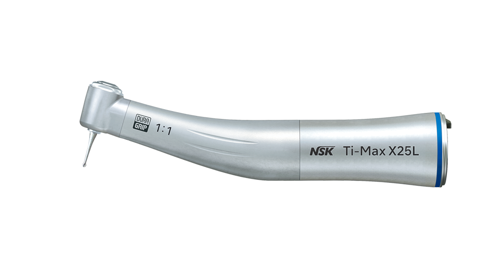 NSK Ti-Max X25L 1:1 Fiber Optic Contra-Angle Handpiece (C601)