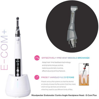 Woodpecker Endomotor Contra Angle Handpiece Head E-Com Plus | Endo Handpiece
 contra angle handpiece Delhi NCR
 buy contra angle handpiece online India
 low speed contra angle handpiece supplier Delhi
 dental contra angle handpiece best price
 1:5 contra angle handpiece Delhi
