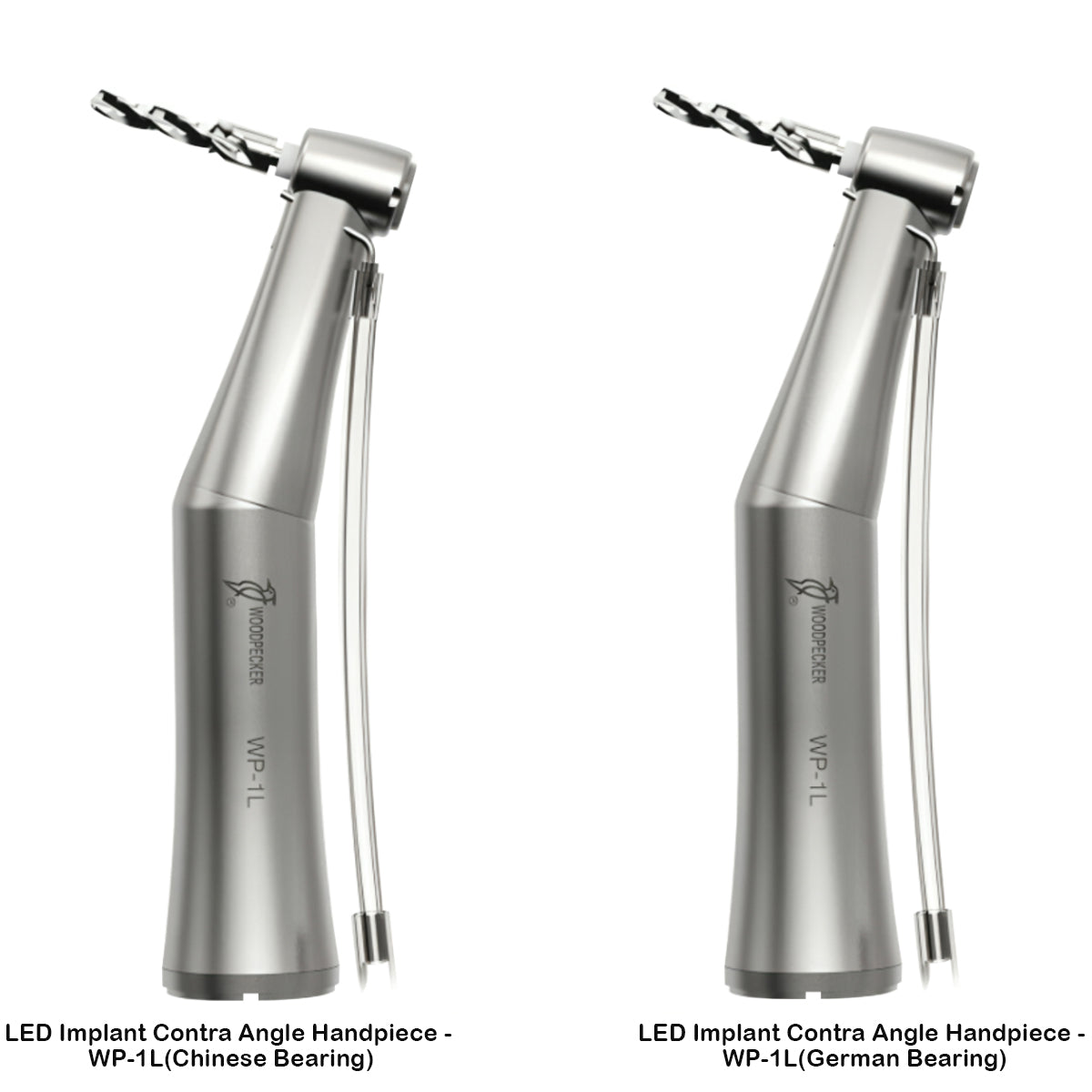 Woodpecker WP-1L LED Implant Contra Angle Handpiece (German Bearing) | 20:1 Surgical Handpiece
 contra angle handpiece Delhi NCR
 buy contra angle handpiece online India
 low speed contra angle handpiece supplier Delhi
 dental contra angle handpiece best price
 1:5 contra angle handpiece Delhi
