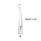 High speed dental handpiece airotor, silver, model MPN1-U-B2 on white background