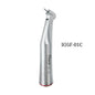 Silver dental contra angle handpiece labeled 1:5, model IO5F-01C, on white background.